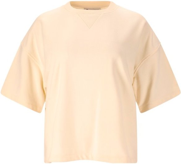 ATHLECIA - Women's Crecy S/S Tee - T-Shirt Gr 42 beige/weiß