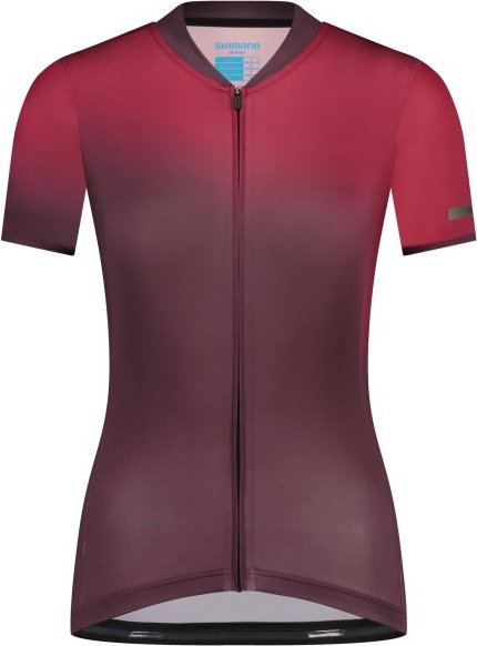 Shimano - Women's Evolve Avventura Short Sleeves Jersey - Radtrikot Gr XL lila