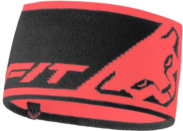 Dynafit - Leopard Logo Headband - Stirnband Gr 58 cm rot