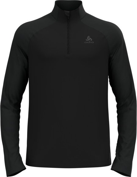 Odlo - Midlayer 1/2 Zip Essential Ceramiwarm - Funktionsshirt Gr L schwarz
