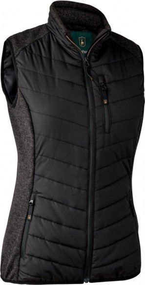 Deerhunter - Women's Caroline Padded Waistcoat - Kunstfaserweste Gr 42 schwarz