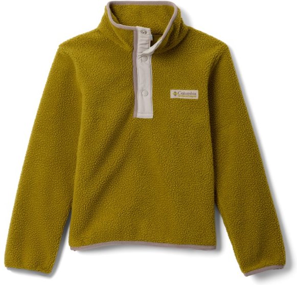 Columbia - Kid's Helvetia II Half Snap Fleece - Fleecepullover Gr M oliv