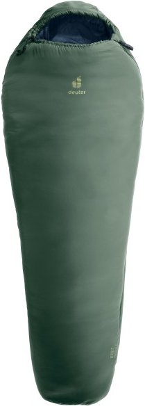 Deuter - Orbit +5°C - Kunstfaserschlafsack Gr 208 x 74 x 47 cm ivy /blau