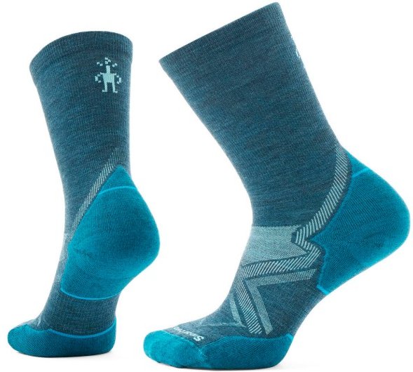 Smartwool - Women's Run Cold Weather Targeted Cushion Crew - Laufsocken Gr L blau
