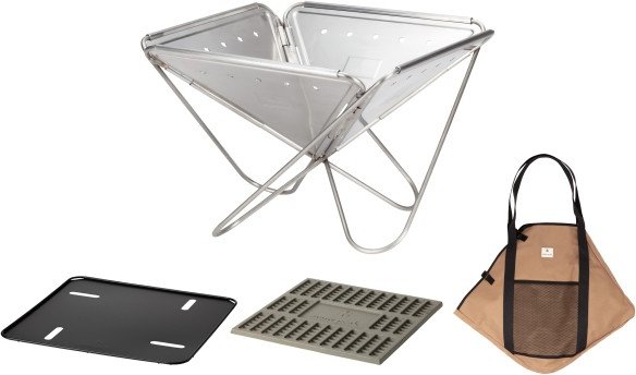 Snow Peak - Fireplace Starterset - Grill Gr L metallic