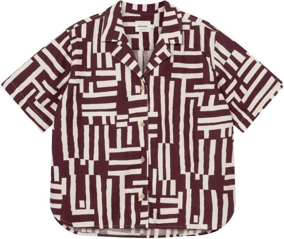 DEDICATED - Women's Shirt Torup - Bluse Gr M braun