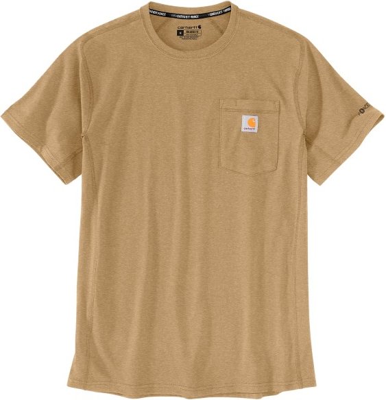 Carhartt - Force Pocket S/S T-Shirt - T-Shirt Gr L beige