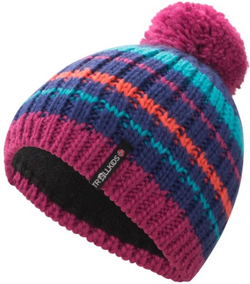Trollkids - Kid's Hafjell Bobble Cap - Mütze Gr 52-56 cm - 6-12 Years bunt