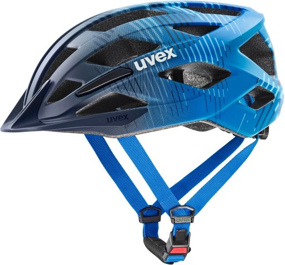 Uvex - Kid's Air Wing 2 CC - Radhelm Gr 50-54 cm dusk /blau