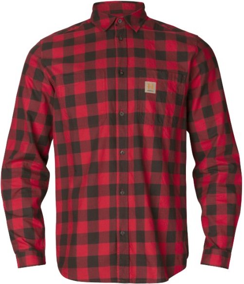 Härkila - Scandinavian L/S Shirt - Hemd Gr XXL rot
