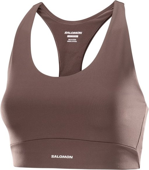 Salomon - Women's SHKout Core Bra - Sport-BH Gr S braun