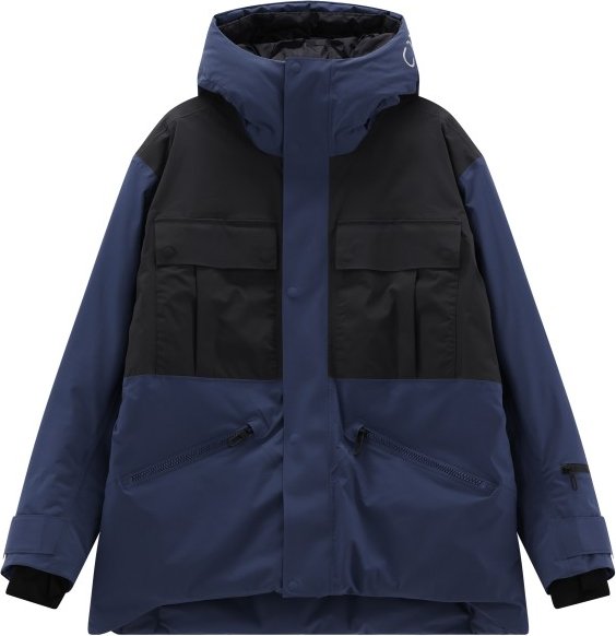 CMP - Jacket Fix Hood with Chest Pockets - Skijacke Gr L blau