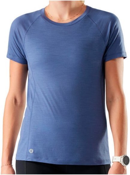 Smartwool - Women's Active Ultralite Short Sleeve - Merinounterwäsche Gr XL blau