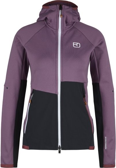 Ortovox - Women's Fleece Rib Hoody - Fleecejacke Gr XL lila