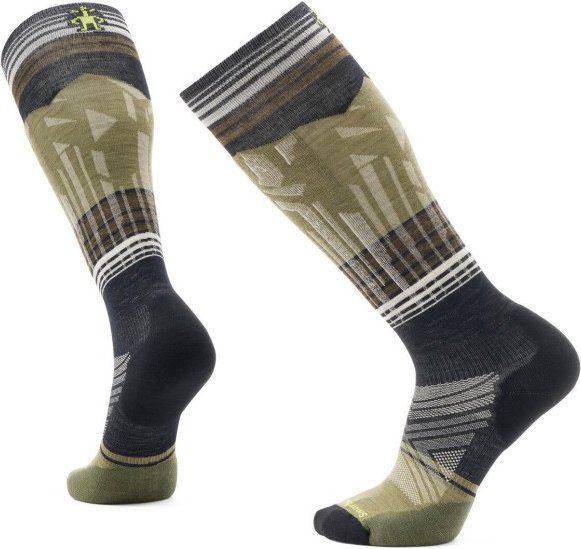Thumbnail - Smartwool - Ski Targeted Cushion Summit Shot OTC Socks - Skisocken Gr M grau