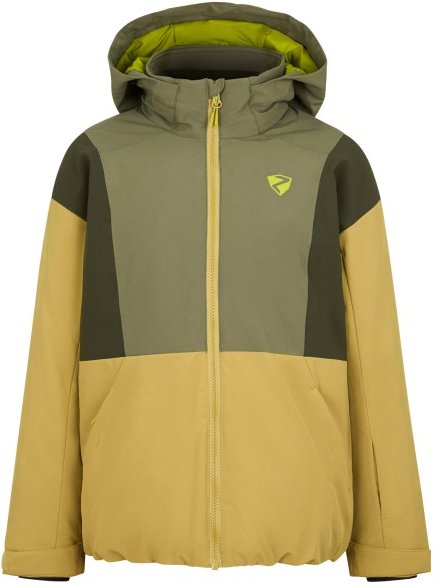 Thumbnail - Ziener - Kid's Abbe-Z - Skijacke Gr 164 beige/oliv
