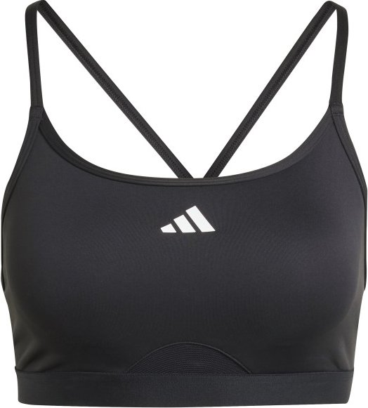 adidas - Women's Aeroimpact Light Support Bra - Sport-BH Gr XS grau/schwarz