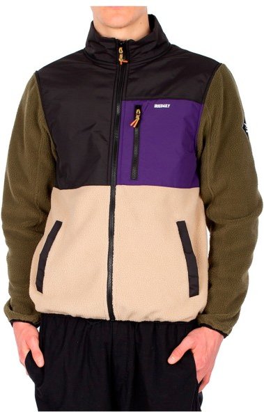 Iriedaily - Auf Deck Fleece Jacket - Fleecejacke Gr XL schwarz