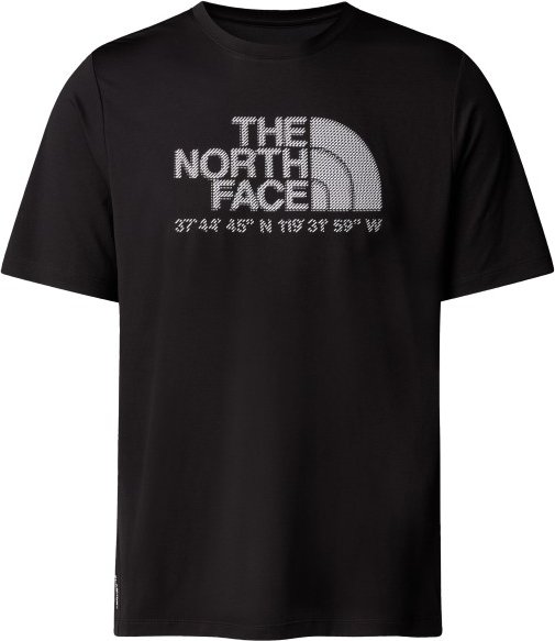 The North Face - 24/7 Logo Graphic S/S Tee - Funktionsshirt Gr S schwarz