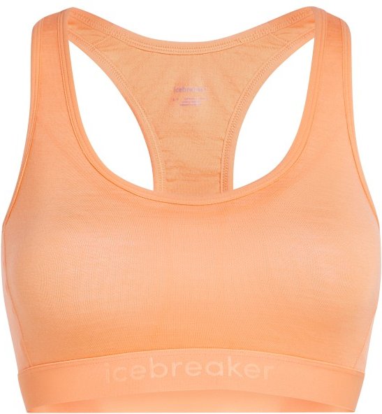 Icebreaker - Women's 125 Zoneknit Racerback Bra - Sport-BH Gr XS beige/orange
