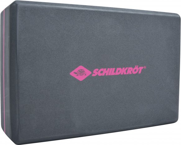 Schildkröt Fitness - Yoga Block Gr 22,5 x 15 x 7,5 cm schwarz