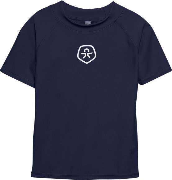 Color Kids - Kid's T-Shirt Solid - Lycra Gr 164 blau