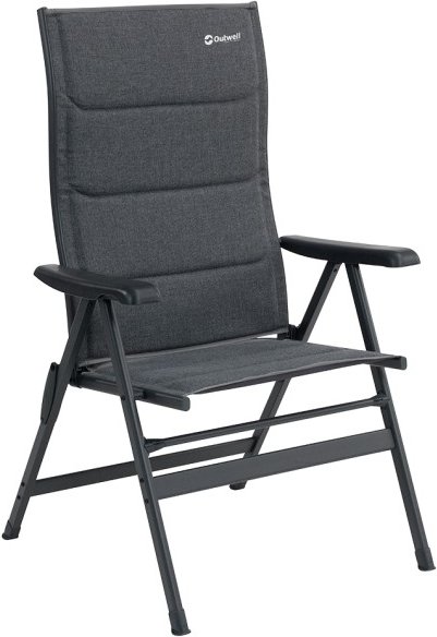 Outwell - Clements - Campingstuhl Gr 74 x 77 x 121 cm (BxTxH) grau