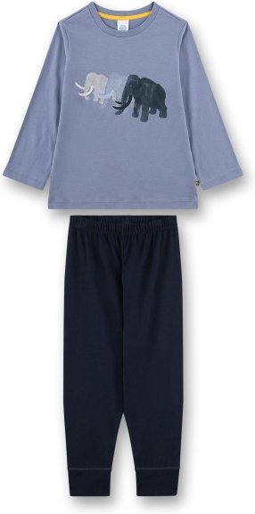 Thumbnail - Sanetta - Kid's Pyjama Long 233581 - Schlafanzug Gr 140 grau