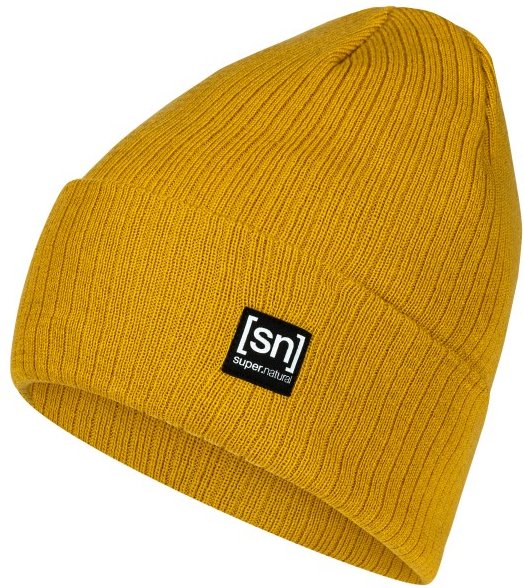 super.natural - Riffler Beanie - Mütze Gr One Size gelb