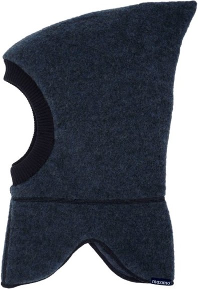 maximo - Kid's Mini-Schlupfmütze mit Wollfleece - Sturmhaube Gr 53 cm blau
