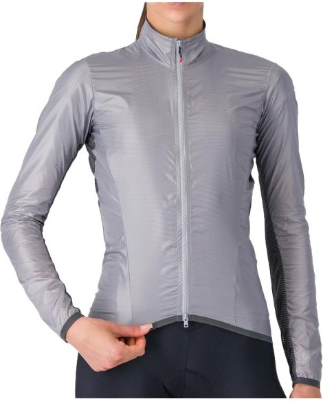 Castelli - Women's Aria Shell 2 Jacket - Radtrikot Gr XS grau