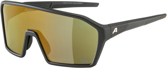 Alpina - Ram Q-Lite Mirror Cat. 3 - Fahrradbrille oliv