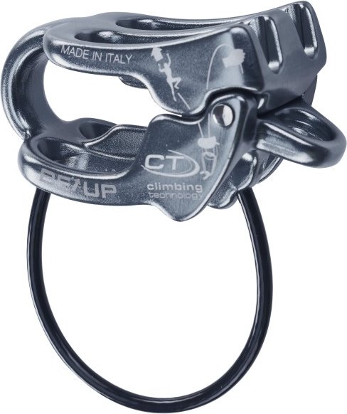 Climbing Technology - Be-Up Belay - Sicherungsgerät blau/grau