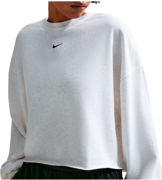 Nike - Women's NSW Chill FT Crew - Pullover Gr XS grau