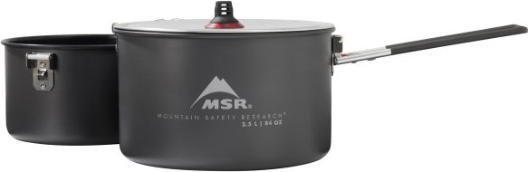 MSR - Ceramic Pot - Topf Gr 2,5 l + 1,5 l grau