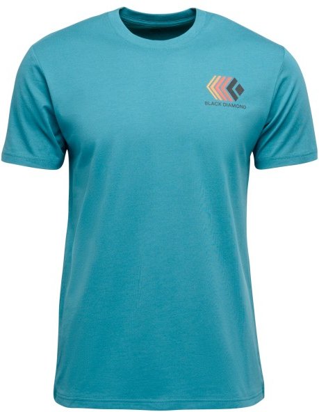 Black Diamond - Faded S/S Tee - T-Shirt Gr XL türkis
