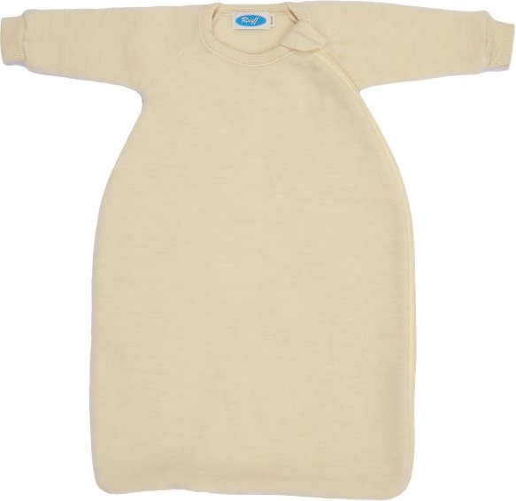 Thumbnail - Reiff - Kid's Fleeceschlafsack mit Arm - Babyschlafsack Gr 50/56 beige