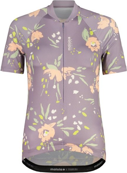 Maloja - Women's VilsaM. AOP 1/2 - Radtrikot Gr XS rosa