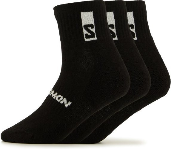 Salomon - Everyday Ankle 3-Pack - Multifunktionssocken Gr 36-38 schwarz
