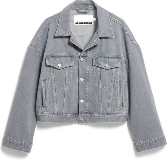 ARMEDANGELS - Women's Paasithe Denim Jacket - Freizeitjacke Gr S grau
