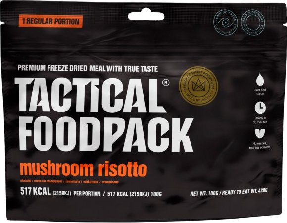 TACTICAL FOODPACK - Mushroom Risotto Gr 100 g