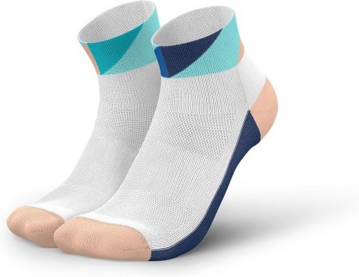 INCYLENCE - Running Polygons Short - Laufsocken Gr 43-46 blau