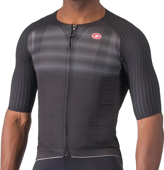 Thumbnail - Castelli - Aero Race 8S Jersey - Radtrikot Gr XXL grau
