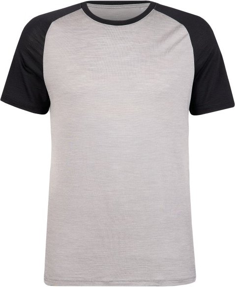 Heber Peak - MerinoCool165 EvergreenHe. T-Shirt - Merinoshirt Gr M grau