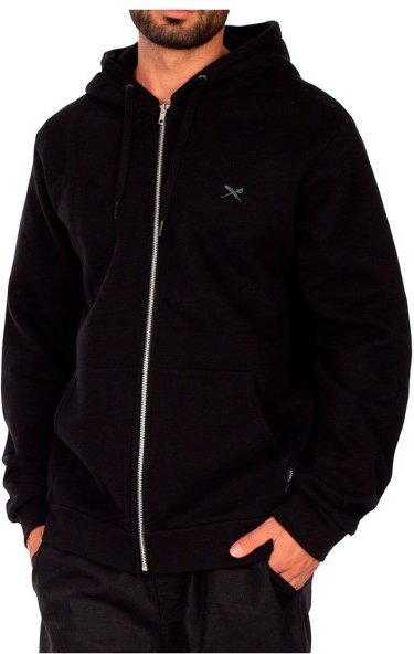 Thumbnail - Iriedaily - Mini Flag 2 Zip Hood - Sweat- & Trainingsjacke Gr L schwarz