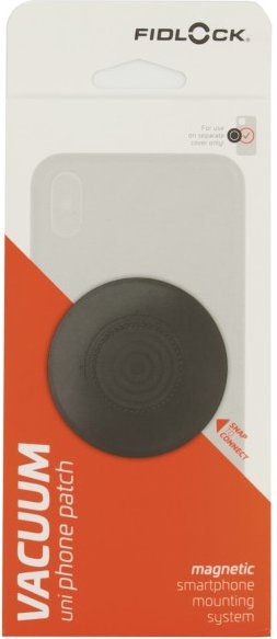 Fidlock - Vacuum Uni Phone Patch schwarz