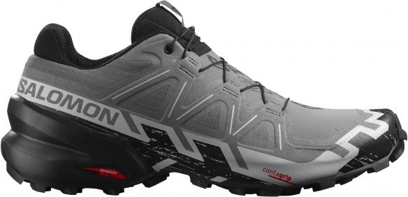 Thumbnail - Salomon - Speedcross 6 - Trailrunningschuhe Gr 46 - Wide grau