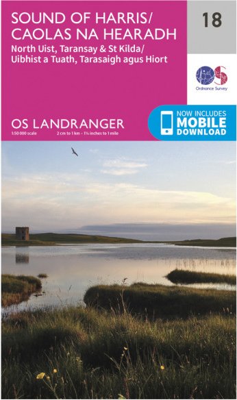 Ordnance Survey - Sound Of Harris L018 - Wanderkarte Ausgabe 2016