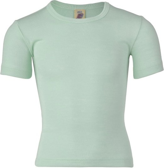 Engel - Kinder Unterhemd S/S - Merinounterwäsche Gr 140 grün