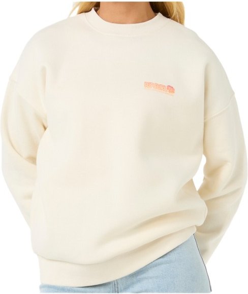 Thumbnail - Rip Curl - Women's Ocean Tech Heritage Crew - Pullover Gr L weiß